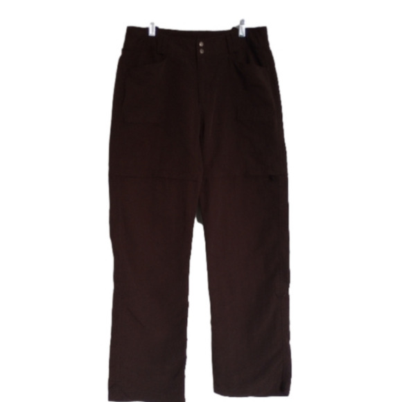The North Face Straight Leg Convertible Zip Off Pants Women's Size 12 - Picture 2 of 15